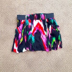 Abtract colorful skirt